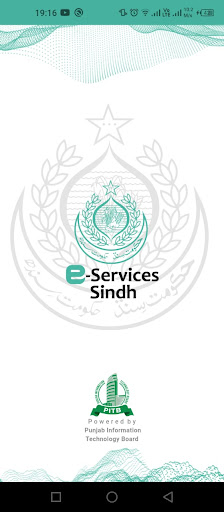 E-Services Sindh ekran görüntüsü