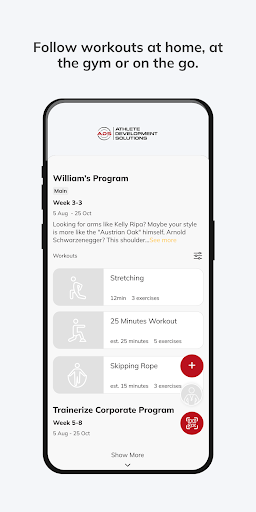 Athlete Development Solutions ekran görüntüsü