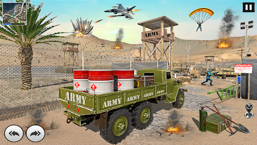 Army Vehicles Truck Simulator ekran görüntüsü