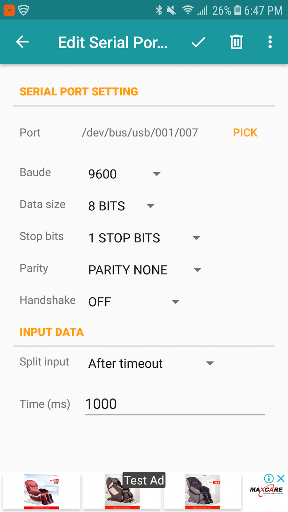 Usb Serial Port IoT Gateway ekran görüntüsü