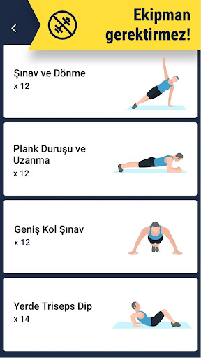 Kol Egzersizi ekran görüntüsü