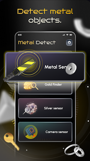 Gold detector - metal scan ekran görüntüsü