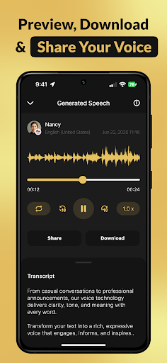 Voxi - Text to Speech ekran görüntüsü
