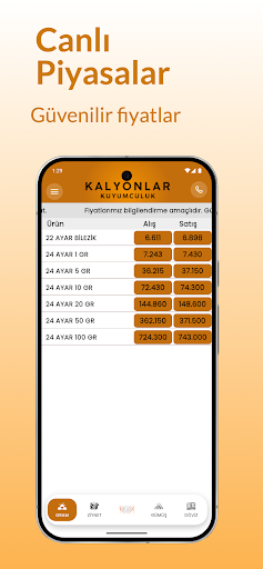 Kalyonlar Kuyumculuk ekran görüntüsü