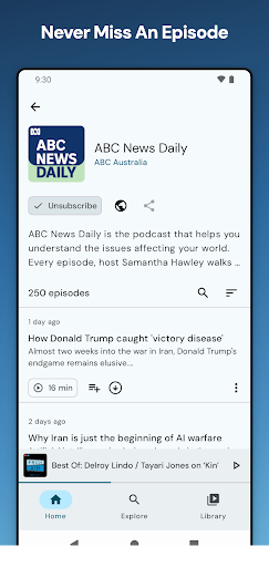 Shuttle: Simple Podcast Player ekran görüntüsü