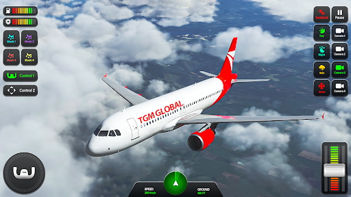 TGM Airplane Simulator Game ekran görüntüsü