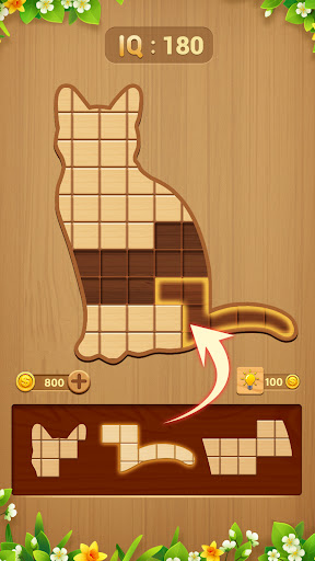 Wood Block Puzzle: Jigsaw Game ekran görüntüsü