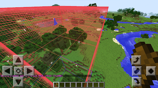 Mod WorldEdit for Minecraft PE ekran görüntüsü