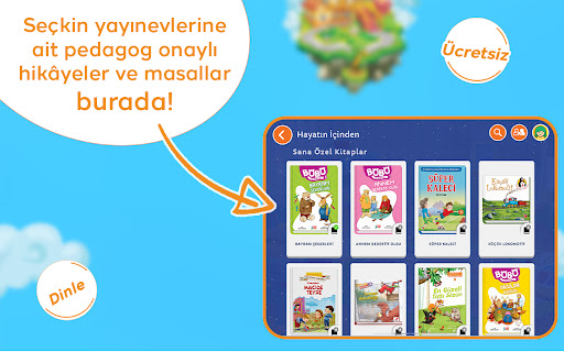 TRT Çocuk Kitaplık: Oku, Dinle ekran görüntüsü