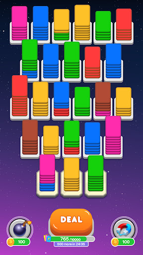 Card Shuffle - Color Sorting ekran görüntüsü