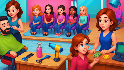 Barber Shop - Simulator Games ekran görüntüsü
