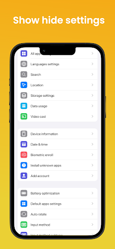 Android Quick Settings OS 26 ekran görüntüsü