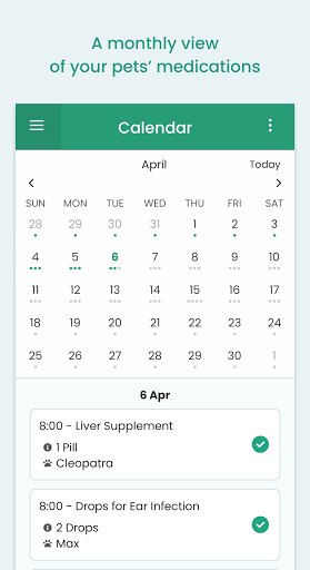 Notepet: Pet care & medication ekran görüntüsü