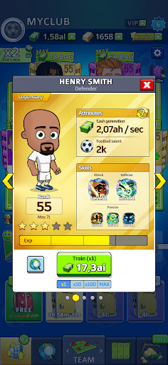 Idle Soccer Story - Futbol RPG ekran görüntüsü