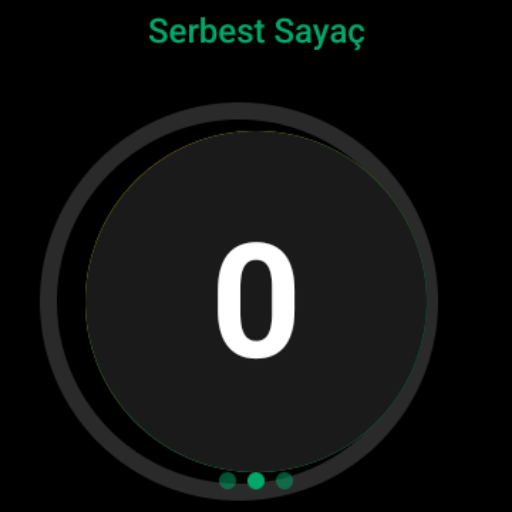 Zikirmatik ekran görüntüsü
