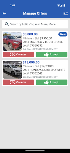 Copart GO ekran görüntüsü