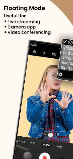 Teleprompter with Video Audio ekran görüntüsü