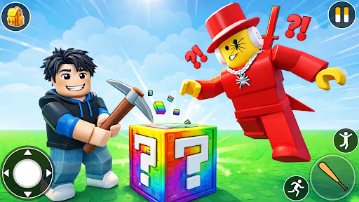 Break a Lucky Block Game 3D ekran görüntüsü