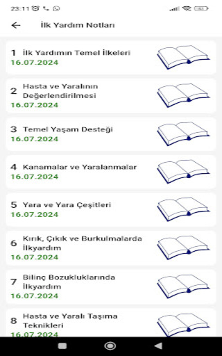 Sürücü Kursu ekran görüntüsü