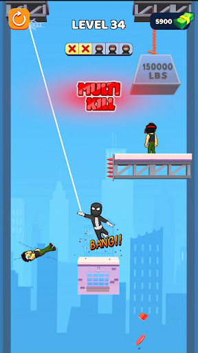 Suikastçı Ninja Dövüş Oyunu ekran görüntüsü