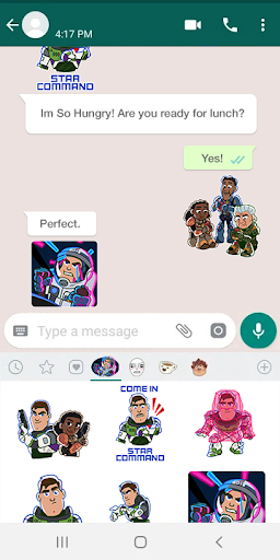 Pixar Stickers: Lightyear ekran görüntüsü