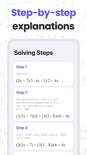 MathMaster: Math Solver & Help ekran görüntüsü