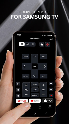 Remote Control for Samsung TV ekran görüntüsü