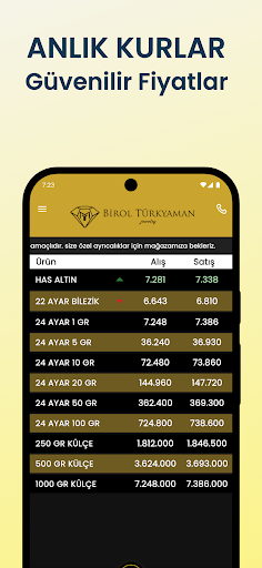 Türkyaman Kuyumculuk ekran görüntüsü