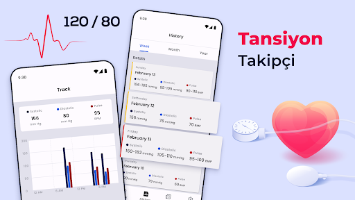 Tansiyon Takip Programı ekran görüntüsü