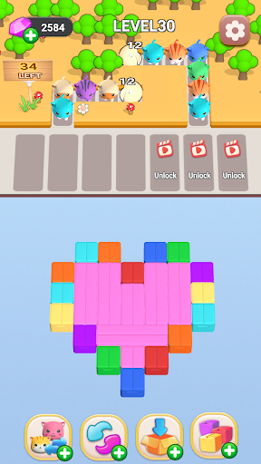 Kitty Park Jam : Sort Puzzle ekran görüntüsü