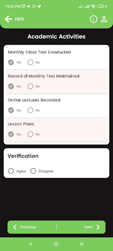 HED Administrative App ekran görüntüsü