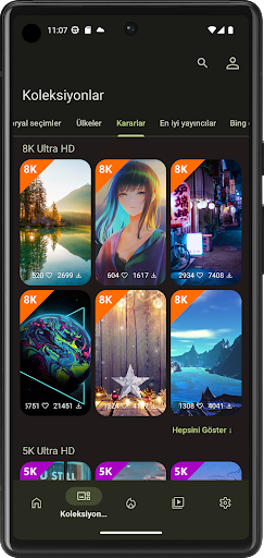 backiee (Wallpaper Studio 10) ekran görüntüsü