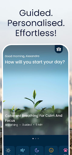 Begin: Meditasyon, Uyku, Odak ekran görüntüsü