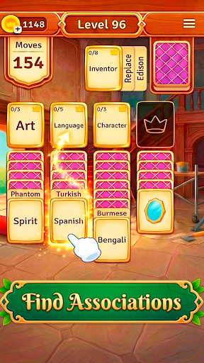 WAS Word Association Solitaire ekran görüntüsü