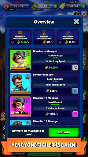 Idle Mining Company: Idle Game ekran görüntüsü