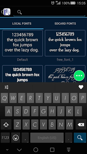 Font Manager - Flipfont, Emoji ekran görüntüsü