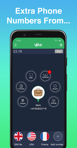 Vyke: Second Phone/2nd Line ekran görüntüsü