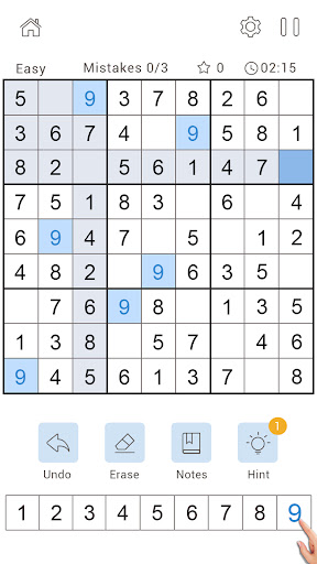Zen Sudoku ekran görüntüsü