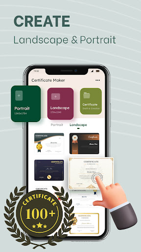 Certificate Templates & Maker ekran görüntüsü