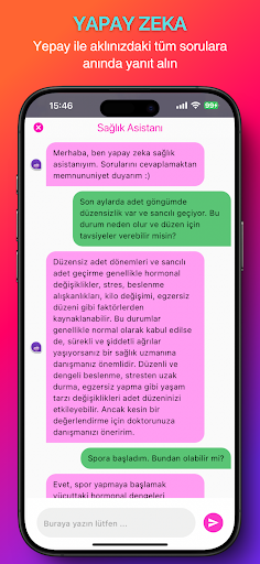 Gün Gün Adet Takvimi & Takibi ekran görüntüsü