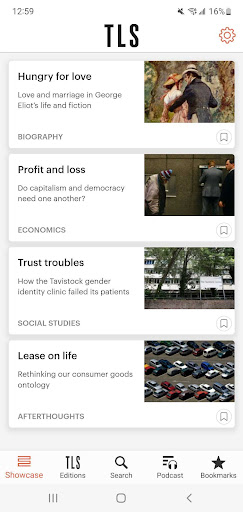 The Times Literary Supplement. ekran görüntüsü