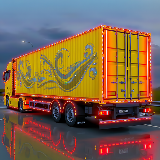 Euro Truck 3D Game Simulator