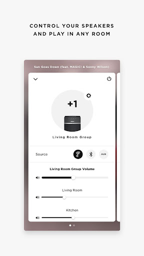 Bose SoundTouch ekran görüntüsü