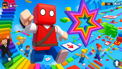 Obby Parkour: Superhero Stunts ekran görüntüsü