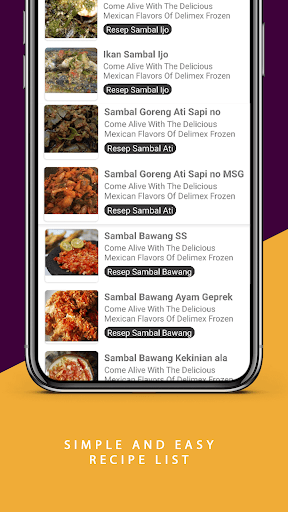 Resep Sambal Nusantara ekran görüntüsü