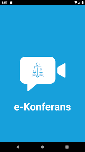 e-Konferans ekran görüntüsü