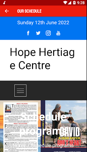 Hope Heritage Radio ekran görüntüsü