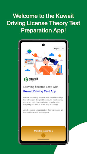 Kuwait Driving License Test ekran görüntüsü