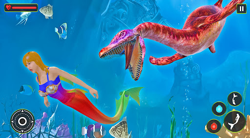 Mermaid Simulator Mermaid Game ekran görüntüsü