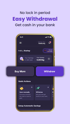 Jar:Save Money in Digital Gold ekran görüntüsü